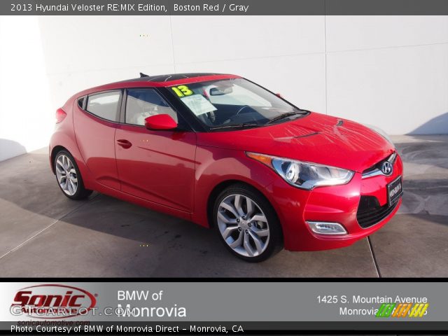 2013 Hyundai Veloster RE:MIX Edition in Boston Red