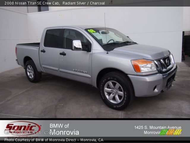 2008 Nissan Titan SE Crew Cab in Radiant Silver