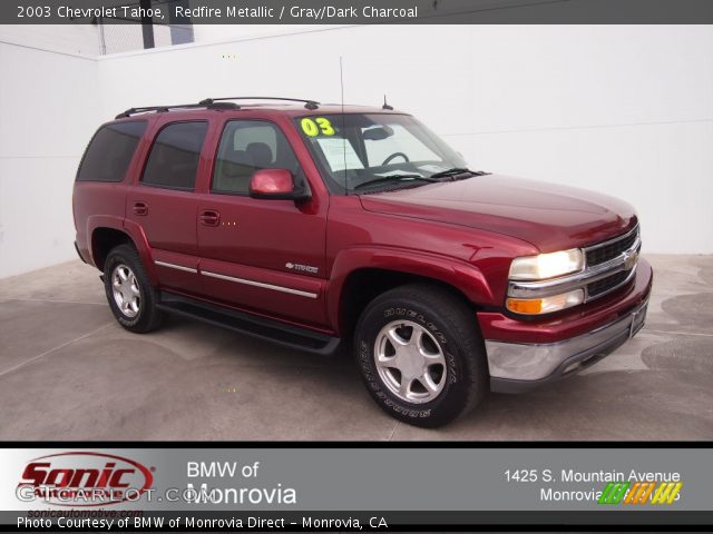 2003 Chevrolet Tahoe  in Redfire Metallic