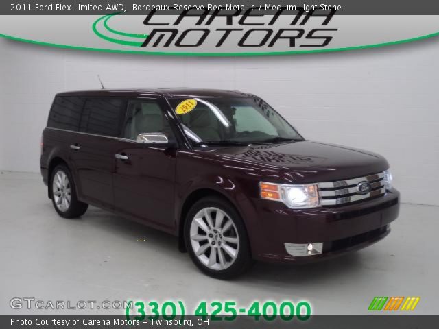 2011 Ford Flex Limited AWD in Bordeaux Reserve Red Metallic