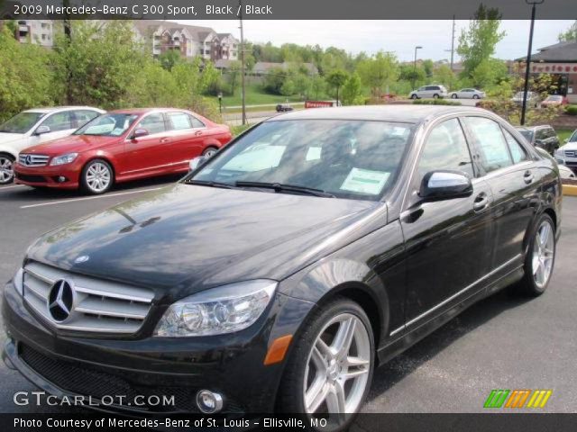 2009 Mercedes-Benz C 300 Sport in Black
