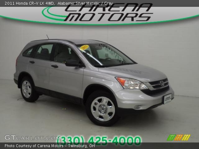 2011 Honda CR-V LX 4WD in Alabaster Silver Metallic