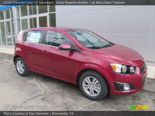 2014 Chevrolet Sonic LT Hatchback in Deep Magenta Metallic