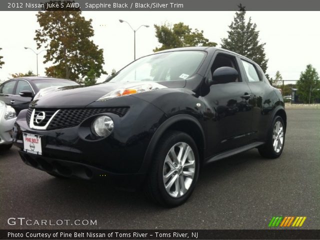 2012 Nissan Juke S AWD in Sapphire Black