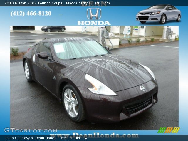 2010 Nissan 370Z Touring Coupe in Black Cherry