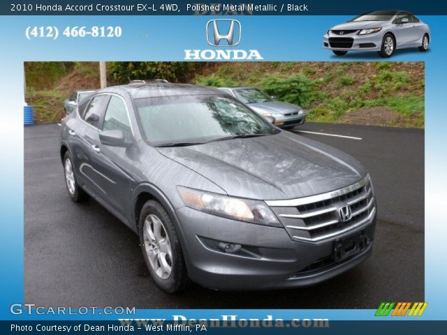 2010 Honda Accord Crosstour EX-L 4WD in Polished Metal Metallic