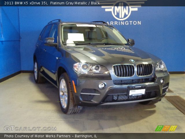 2013 BMW X5 xDrive 35i in Platinum Gray Metallic