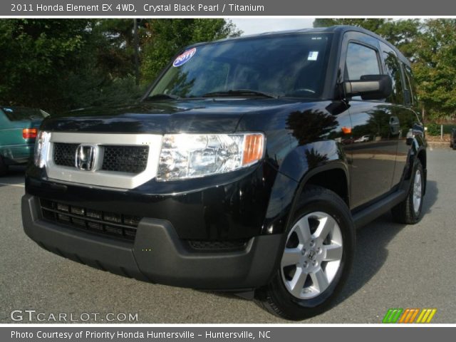 2011 Honda Element EX 4WD in Crystal Black Pearl