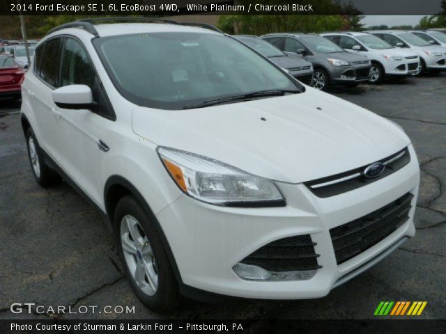 2014 Ford Escape SE 1.6L EcoBoost 4WD in White Platinum