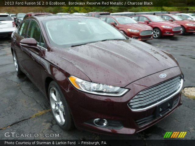 2013 Ford Fusion SE 2.0 EcoBoost in Bordeaux Reserve Red Metallic