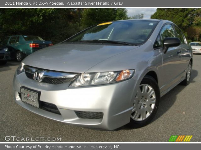 2011 Honda Civic DX-VP Sedan in Alabaster Silver Metallic