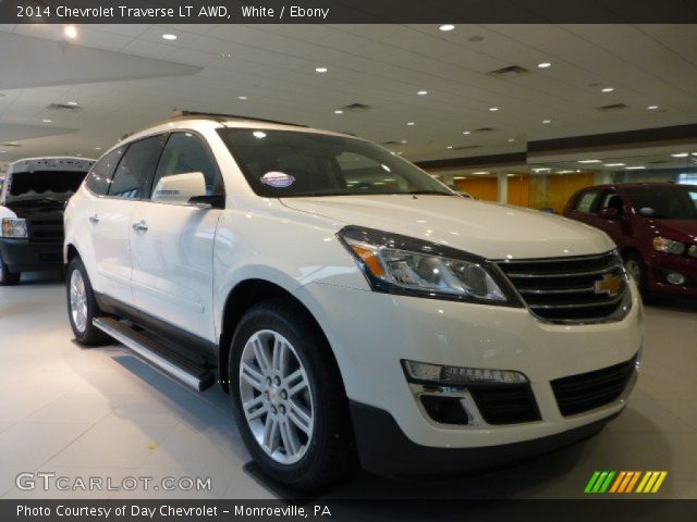 2014 Chevrolet Traverse LT AWD in White