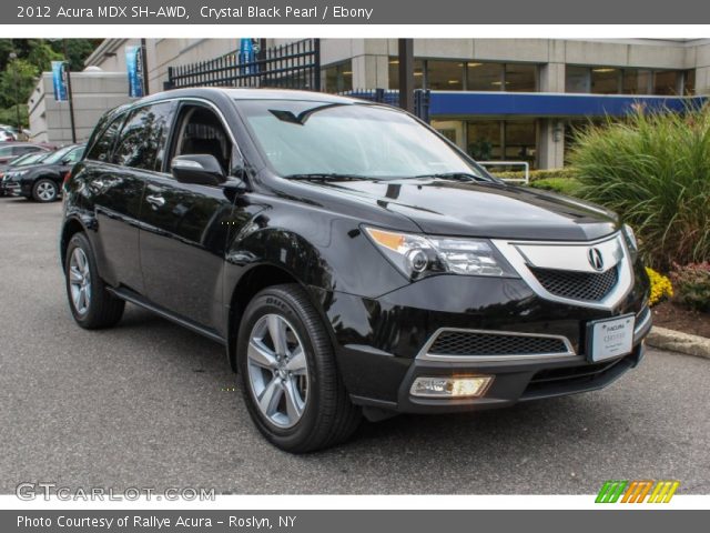 2012 Acura MDX SH-AWD in Crystal Black Pearl