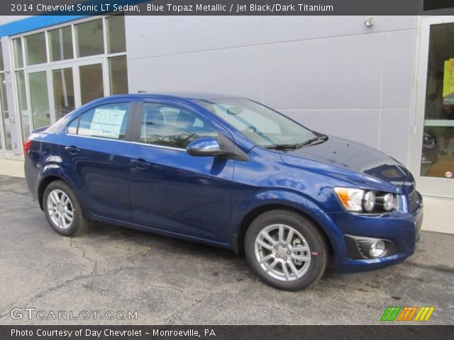 2014 Chevrolet Sonic LT Sedan in Blue Topaz Metallic