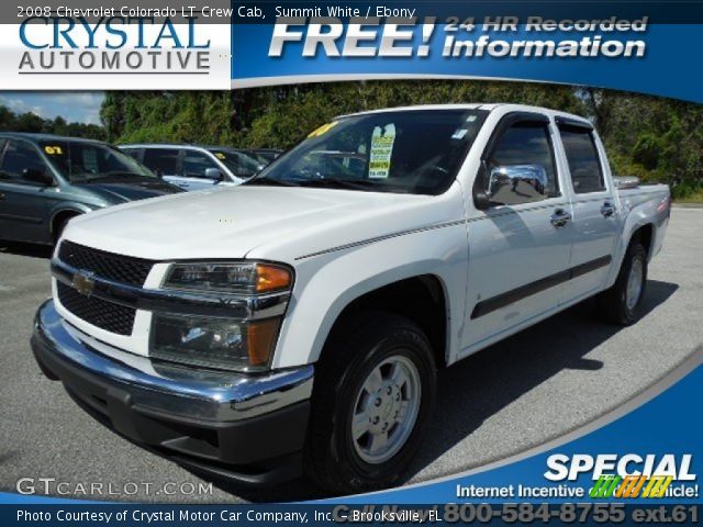 2008 Chevrolet Colorado LT Crew Cab in Summit White