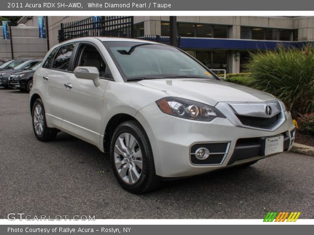 2011 Acura RDX SH-AWD in White Diamond Pearl