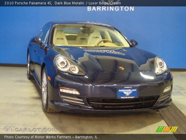 2010 Porsche Panamera 4S in Dark Blue Metallic