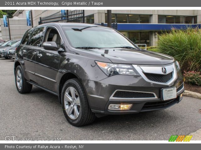 2011 Acura MDX Technology in Grigio Metallic