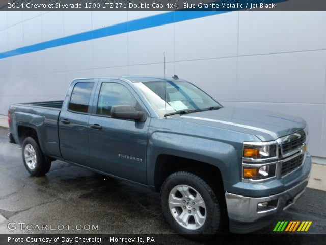 2014 Chevrolet Silverado 1500 LTZ Z71 Double Cab 4x4 in Blue Granite Metallic