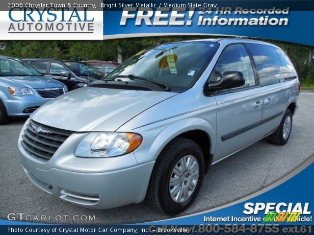 2006 Chrysler Town & Country  in Bright Silver Metallic