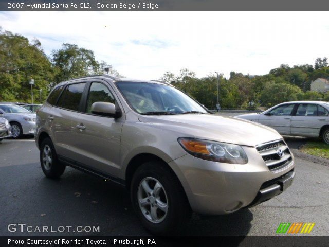 2007 Hyundai Santa Fe GLS in Golden Beige