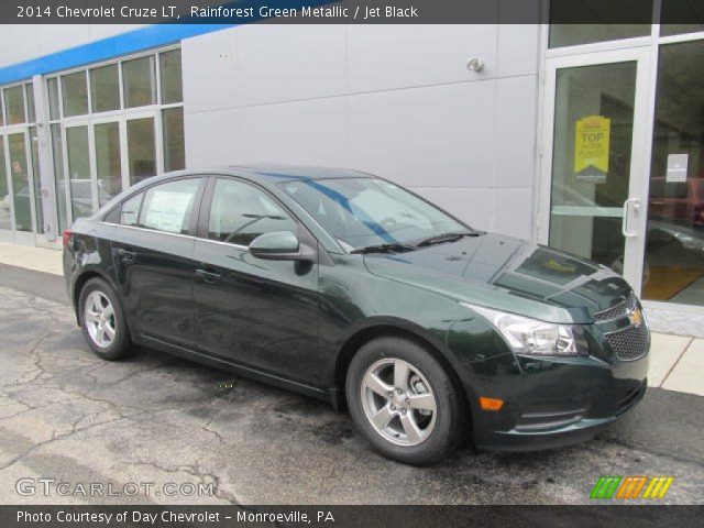 2014 Chevrolet Cruze LT in Rainforest Green Metallic