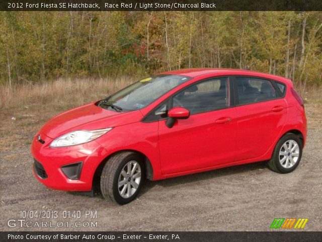 2012 Ford Fiesta SE Hatchback in Race Red