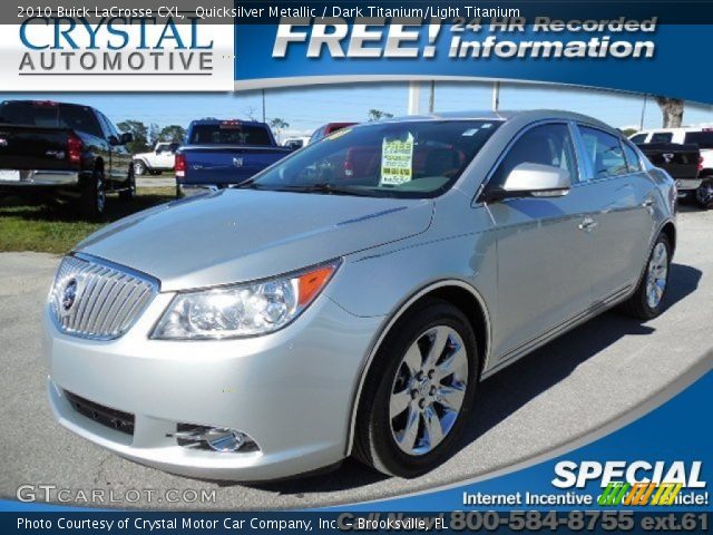 2010 Buick LaCrosse CXL in Quicksilver Metallic