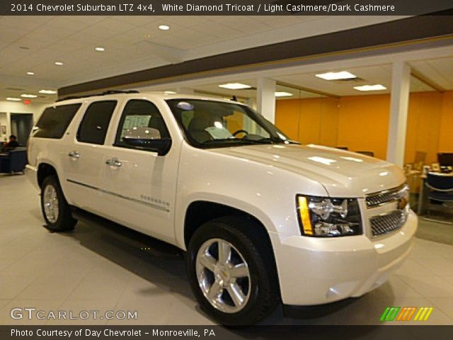 2014 Chevrolet Suburban LTZ 4x4 in White Diamond Tricoat