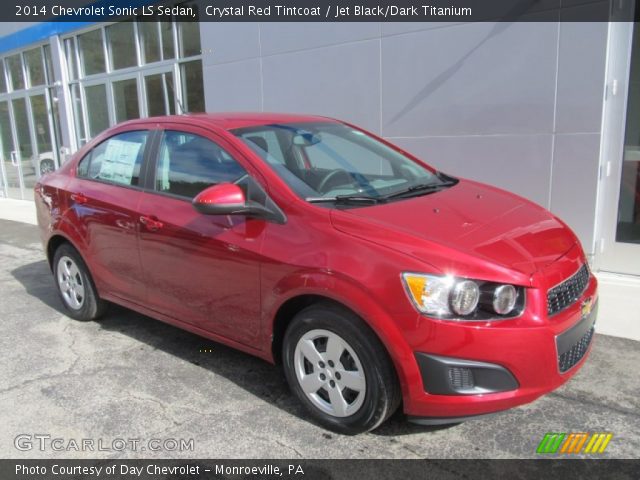 2014 Chevrolet Sonic LS Sedan in Crystal Red Tintcoat
