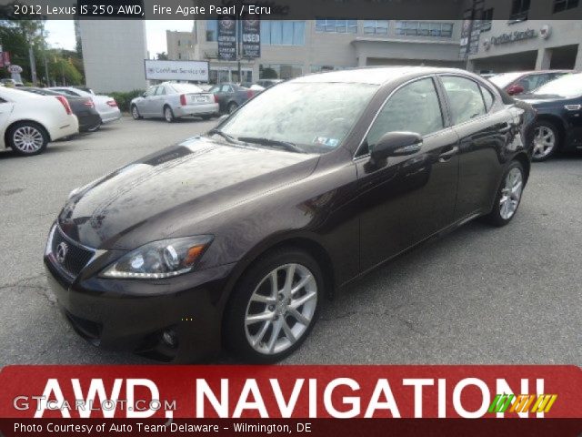 2012 Lexus IS 250 AWD in Fire Agate Pearl