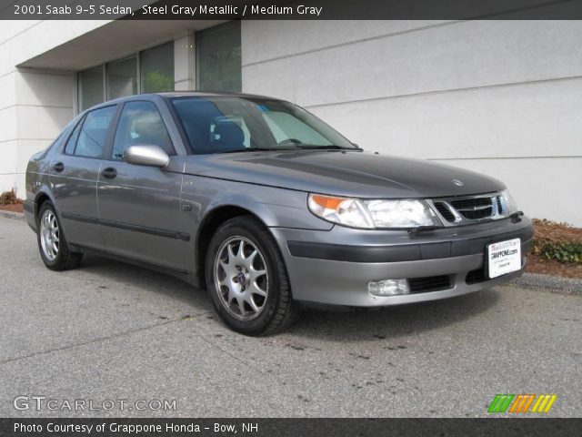2001 Saab 9-5 Sedan in Steel Gray Metallic