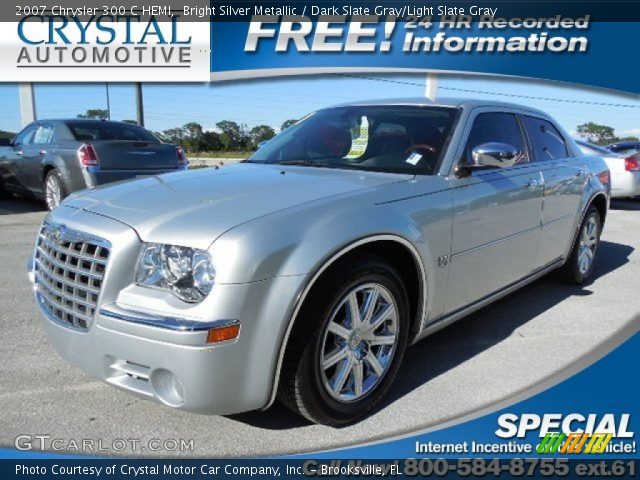 2007 Chrysler 300 C HEMI in Bright Silver Metallic