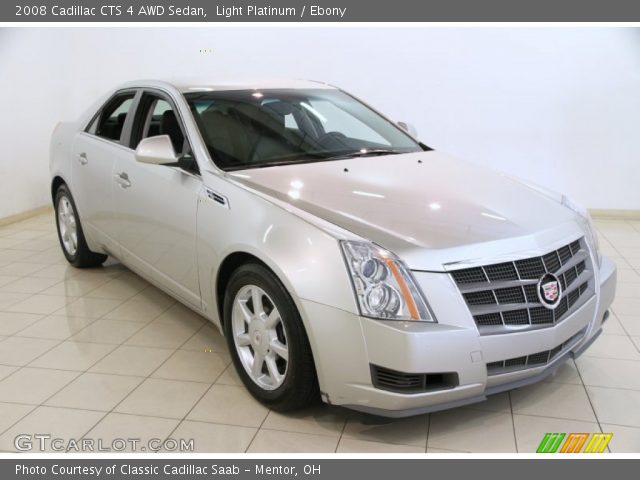 2008 Cadillac CTS 4 AWD Sedan in Light Platinum