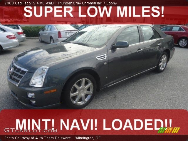 2008 Cadillac STS 4 V6 AWD in Thunder Gray ChromaFlair