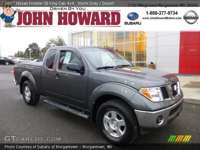 2007 Nissan Frontier SE King Cab 4x4 in Storm Gray