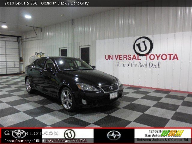 2010 Lexus IS 350 in Obsidian Black