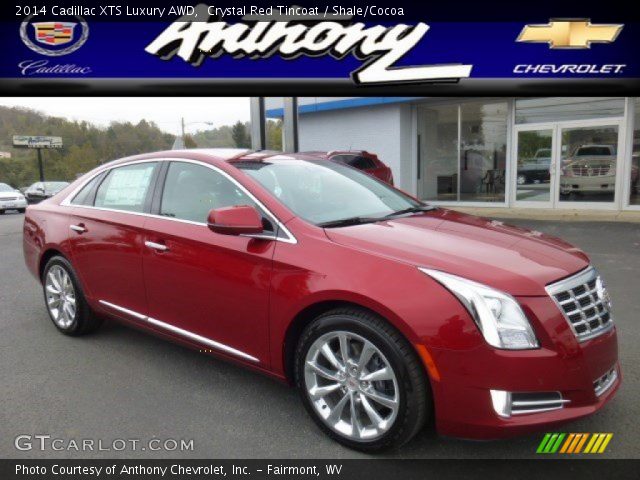 2014 Cadillac XTS Luxury AWD in Crystal Red Tincoat