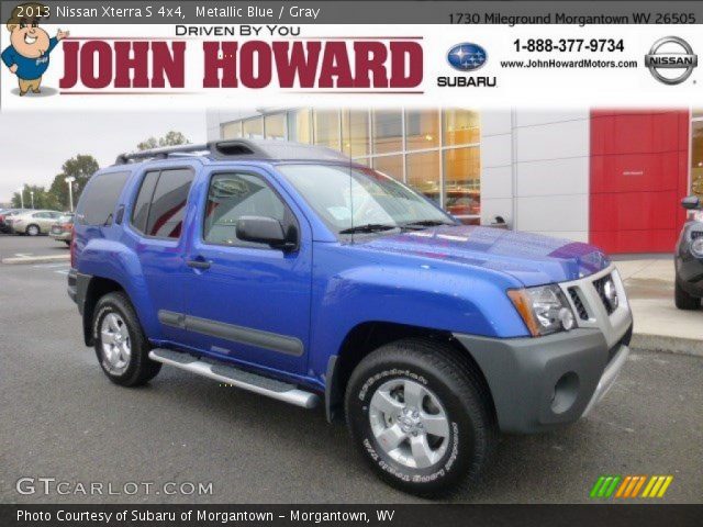 2013 Nissan Xterra S 4x4 in Metallic Blue
