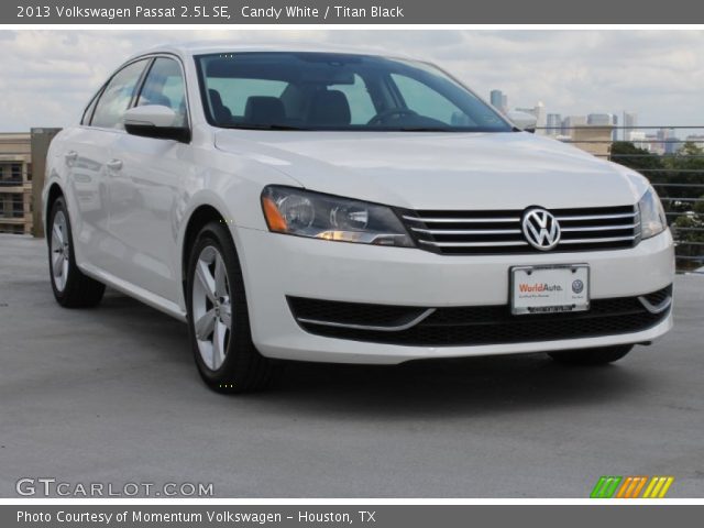 2013 Volkswagen Passat 2.5L SE in Candy White
