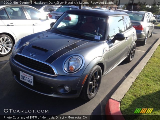 2010 Mini Cooper S Hardtop in Dark Silver Metallic