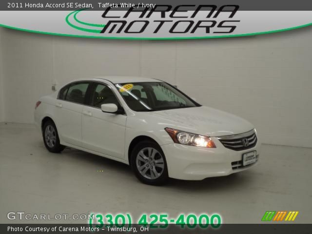 2011 Honda Accord SE Sedan in Taffeta White