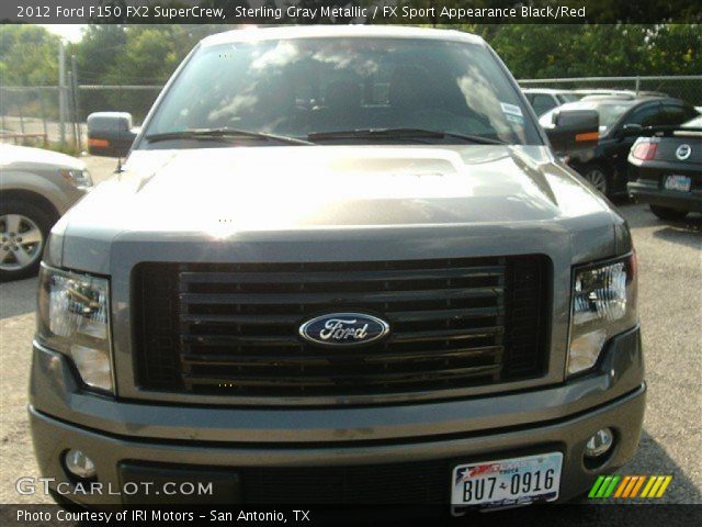2012 Ford F150 FX2 SuperCrew in Sterling Gray Metallic