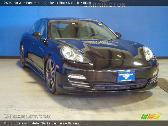 2010 Porsche Panamera 4S in Basalt Black Metallic
