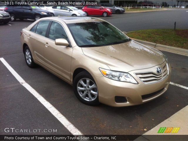 2011 Toyota Camry LE in Sandy Beach Metallic