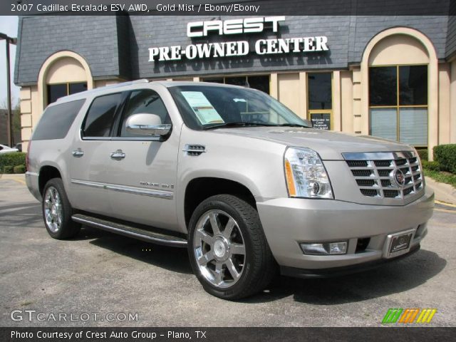2007 Cadillac Escalade ESV AWD in Gold Mist