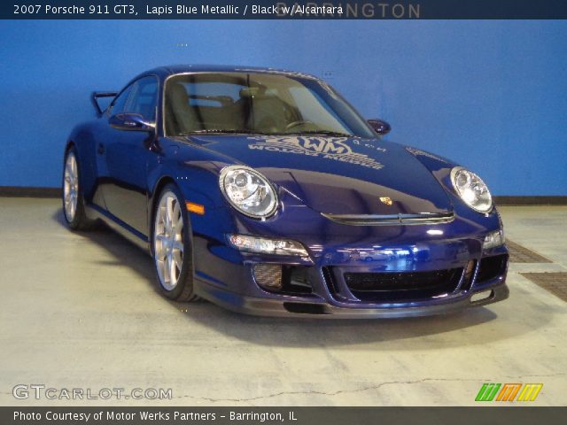 2007 Porsche 911 GT3 in Lapis Blue Metallic