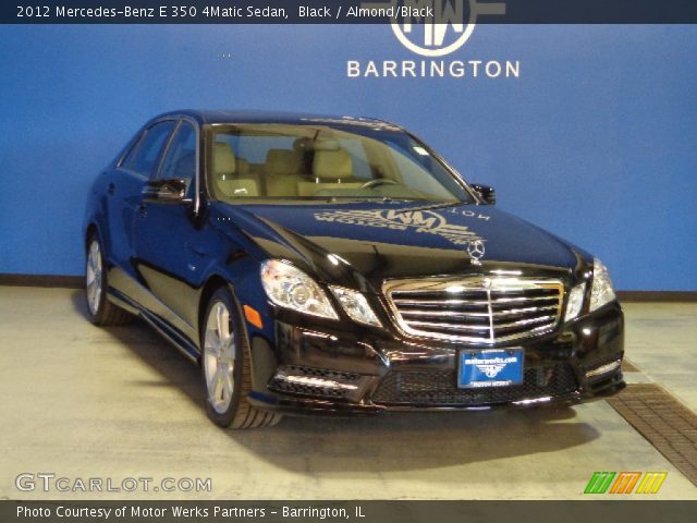 2012 Mercedes-Benz E 350 4Matic Sedan in Black