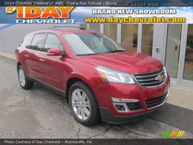2014 Chevrolet Traverse LT AWD in Crystal Red Tintcoat