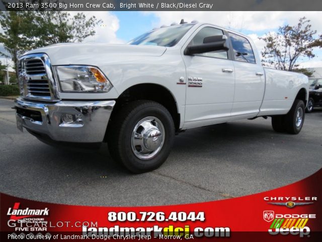 2013 Ram 3500 Big Horn Crew Cab in Bright White